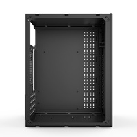 Boîtier PC Micro ATX ITX fourni par l'usine, tour de jeu, compatible avec alimentation ATX, GPU 240 mm, CPU 140 mm, accessoires pour hôte