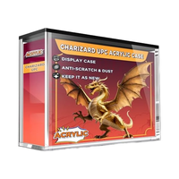Charizard Ultra Premium Collection Vitrine Protection UV 6mm D'épaisseur Premium Acrylique pour Vitrine Antipoussière Musée-Qualité