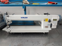 Machine synchrone à bras long (56 cm) WD 0303L-56 à alimentation supérieure et inférieure, à prix réduit, avec coupe-fil automatique