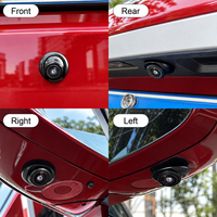 IP68 Waterdichte voertuigzijcamera met 1.4mm lens D178 H165 V100 beeldhoek en 4-pins vliegtuigkabel voor bestelwagens OEM ODM