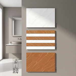 Azulejos de cerámica para interiores de 12x18 DE CALIDAD de diseñador de lujo, decoración de porcelana con acabado brillante mate esmaltado de 300x450mm, precio al por mayor - Product Image 1