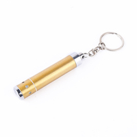 Expédition rapide 1 en 1 avec DHL, lampe torche LED à piles LR41 en aluminium, mini lampe UV portable, détecteur de billets, porte-clés