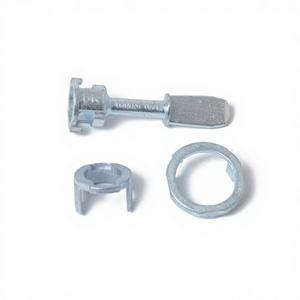 Kit de réparation de cylindre de serrure de porte côté conducteur haute sécurité pour Volkswagen Golf MK4, en alliage de zinc et acier 1U0837167 - Product Image 3