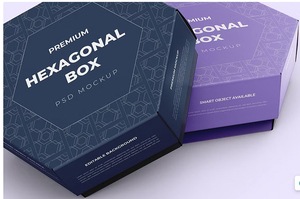 Custom Luxury Hexagon Special Shape Paper Honey Comb <strong>Bee</strong> <strong>Gift</strong> Packaging Black Elegant Paper Food Hexagon Box - Product Image 6