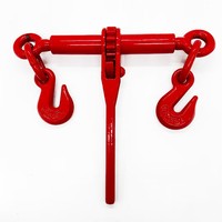 Tensor de Cadena de Acero Europeo Helisheng, Tensor de Carga con Acabado Plástico Pulverizado, para Tractor, Grado Marino, SGS, en Caja de Cartón