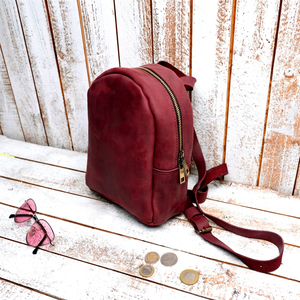 High Quality Genuine Leather Mini Backpack <b>Women</b> Small Real Other Backpacks Custom Ladies <b>Travel</b> <b>Bag</b> LSBP-0118 - Product Image 1