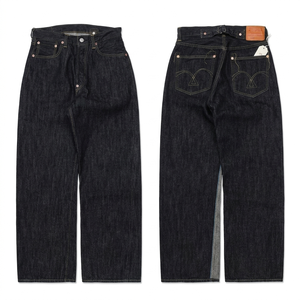 14-16oz Rigid Denim Heavyweight Loose Fit Streetwear Raw Selvedge Denim Skater Hip Hop Straight <strong>Trousers</strong> for <strong>Men</strong> <strong>Baggy</strong> Jeans - Product Image 1