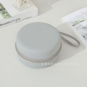 U-Shaped <b>Pillow</b> Storage Bag Oval Beige Waterproof Portable For Camping Outdoor Use - Product Image 4