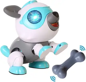 Горячая Распродажа DIY робот собака игрушки для детей, интерактивный пульт дистанционного управления щенок робот питомец игрушка, робот собака для продажи