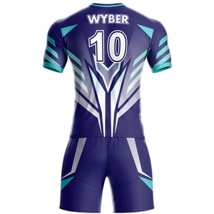 Изготовленный на заказ 10 шт. набор футбольной формы для взрослых, мужская футбольная командная спортивная майка, изготовленная в Китае, настраиваемая Футбольная Одежда - Product Image 3