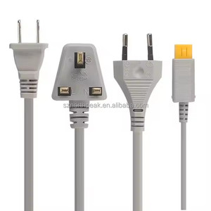 Adaptador de Corriente CA con Enchufe para EE. UU., Australia, Reino Unido y UE para Consola Nintendo <span class=keywords><strong>Wii</strong></span> U, Carga y Transferencia para Consola <span class=keywords><strong>Wii</strong></span> U - Product Image 2