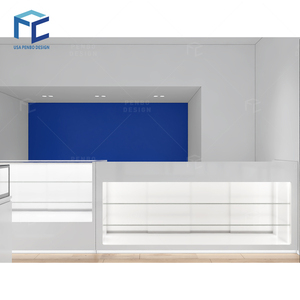 ตู้โชว์โทรศัพท์มือถืออุปกรณ์ตกแต่งร้านโทรศัพท์มือถืออุปกรณ์อิเล็กทรอนิกส์เชิงพาณิชย์ดีไซน์เรียบง่ายออกแบบได้ตามต้องการ - Product Image 3