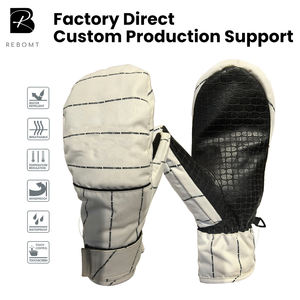 ถุงมือสกีฤดูหนาวแบบหน้าจอสัมผัส  วัสดุ PU  ป้องกันน้ำ  งานปักคุณภาพสูง  ยืดหยุ่น  แบบแยกนิ้ว  สำหรับทุกเพศ  ออกแบบได้ตามต้องการ  ให้ความอบอุ่น - Product Image 1