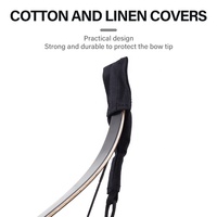 Arc de tir à l'arc Stringer arc de chasse traditionnel recourbé à emporter Longbow Nylon professionnel corde d'arc accessoires d'amincissement