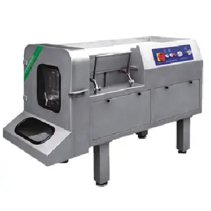 2024 frozen meat dicer machine / meat cube cutting machine/ Beef chicken meat cube dicer