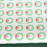 Eco Friendly Custom logo Personalized Paper Packaging Warping Roll Christmas Wrapping Paper Tissue Paper