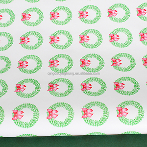 Sinh thái thân thiện biểu tượng tùy chỉnh cá nhân bao bì giấy cong vênh CuộN giáng sinh gói giấy Tissue giấy - Product Image 5