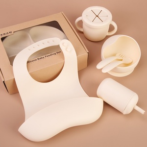 Set de Baberos de Silicona para Bebé, Impermeables, Plegables, de Manga Larga, para Niños Pequeños, Vajilla para la Hora de Comer, Logotipo Personalizado, Venta al Por Mayor - Product Image 2