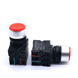 La38 22mm 1No 1Nc 10A tạm thời/lantching tự động rese đẩy nút chuyển đổi - Product Image 5