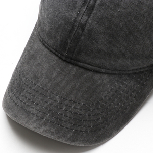 100% Cotton Snapback <b>Cap</b> Vintage Washed Distressed Hip Hop Dad Hat with Leopard Pattern Adjustable <b>Baseball</b> Hat for Men Women - Product Image 5