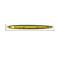 Leurre de pêche en jigging Nobby Metal Lead Sinking pour la pêche en bateau en mer, eau salée, appât artificiel dur, 20g-100g, 90mm-150mm