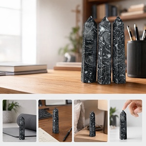 Nueva torre de ágata negra Crazy Point, muy vendida - Product Image 2
