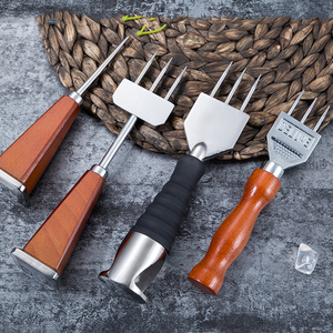 アイスキッチンツールを壊すための木製ハンドルアイスチッパー付きRTSステンレス鋼アイスピック - Product Image 2