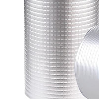 Bande d'étanchéité autocollante en caoutchouc butyle avec feuille d'aluminium pour toiture en acier et tuyaux de cuisine, anti-fuite, 1mm/1.5mm