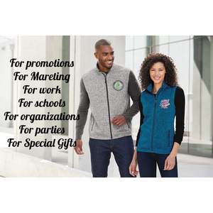 Chalecos de lana bordados personalizados L236 para mujer Añada su propio logotipo Textos Chaleco de suéter con estilo - Product Image 4