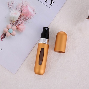 5ml Bottom Flush Mini <b>Perfume</b> Spray Bottle Aluminum Multicolor Refillable Travel Portable Empty <b>Atomizer</b> <b>Perfume</b> Bottle - Product Image 6
