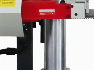 Scie à ruban horizontale industrielle à double colonne Machine à couper le métal Machine à couper le métal Scie à ruban verticale Machine à couper le métal - Product Image 4