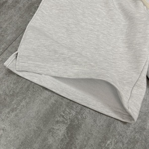 YITE été élégant hommes broderie poids lourd pantalon court fabricant Logo personnalisé décontracté Baggy hommes 100% coton Shorts - Product Image 5