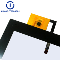 Layar Sentuh Kapasitif PCAP 7 Inci Kustom 130g Ball Drop Bebas Halogen untuk HMI Industri