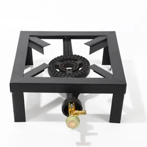 Fast Delivery Outdoor Camping Use Cooking Gas Stove Cast Iron Gas Burner Cast Iron Single Burner Gas Stove