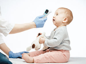 जम्पर JPD-FR409-BT निर्माता प्रत्यक्ष बच्चे ब्लूटूथ डिजिटल माथे गैर संपर्क अवरक्त थर्मामीटर बंदूक - Product Image 2