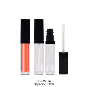Tubes vides pour gloss à lèvres avec un grand applicateur, bouchon en verre et plastique jetable, base de gloss à lèvres, tubes en gros - Product Image 1