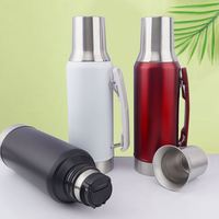 Flacon thermos Yerba Mate de 1200ml conçu pour être utilisé avec Mate Cup ou Mate Gourd Thermos isolé sous vide à double paroi pour le camping
