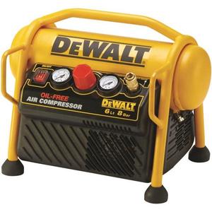 เครื่องอัดอากาศ Dewalt 6 ลิตร 8 บาร์ แบบไม่ใช้น้ำมัน แบบพกพา - Product Image 1