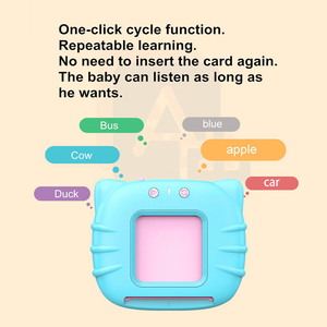 Tarjetas Educativas Interactivas con Sonido para Niños, Tarjetas de Aprendizaje con 224 Palabras Visuales, Juguetes de Aprendizaje para Niños Pequeños - Product Image 3