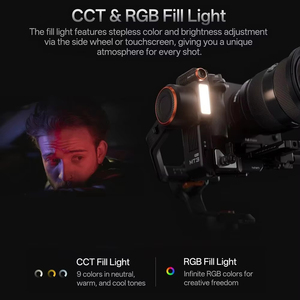 New Mt3/mt3 Pro Ai <b>Camera</b> <b>Gimbal</b> Target Tracking 2.5kg Payload Touch Screen Dslm/phone/action Ai Target Tracking Precisely - Product Image 4
