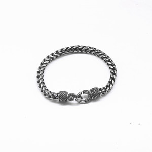 yunnique <b>Titanium</b> Steel <b>Chain</b> Bracelet Geometric Design Unisex Jewelry Fashionable Minimalist Style Ready To Ship - Product Image 5