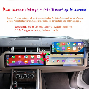 Hệ thống màn hình kép 15.5 inch hoàn toàn tích hợp cho dòng xe Land Rover Range Rover L494 L405 8 nhân FM 4G LTE Carplay GPS & DSP 2013-2019 - Product Image 5