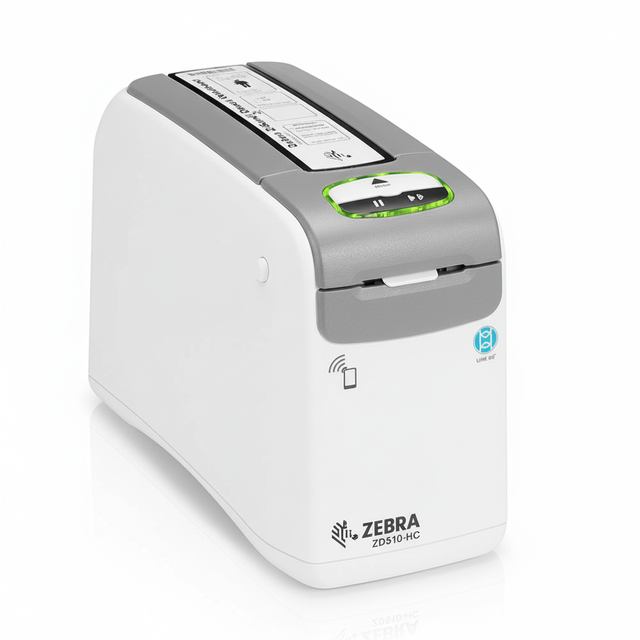 Original Zebra ZD510 Desktop Wristband 300dpi Thermal Barcode Label Printer USB Interface for Medical Use in Stock