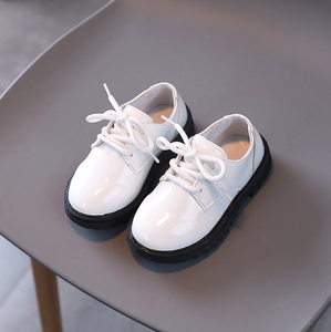 Chaussures d'uniforme scolaire en cuir PU noir pour enfants et étudiants, personnalisables en gros (OEM) - Product Image 4