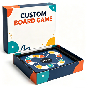 Jeu de société personnalisé pour adultes, fabriqué en usine, jeu de cartes portable sur mesure avec boîte pour la famille et les couples, possibilité d'ajouter un logo personnalisé - Product Image 3