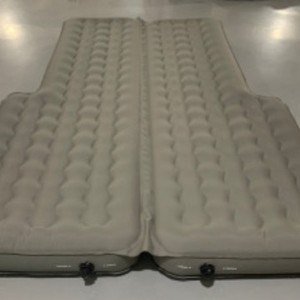 Matelas pneumatique double avec pompe intégrée, alimenté par USB, en tissu polyester, mobilier de maison, style contemporain CZ7 - Product Image 1