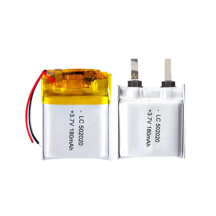 502020 180mah Small polymer battery for smartwatch,502020 lipo battery,502020 battery