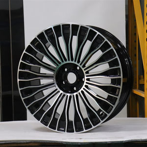 定制乘用车车轮合金轮辋20英寸5*112 5x 112毫米ET <span class=keywords><strong>36</strong></span> 43.5黑色流动成型汽车轮毂 - Product Image 5