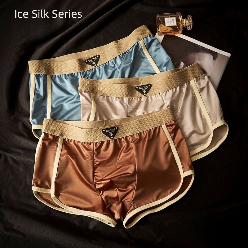 Chinese Underwear for Men Breathable Anti-Bacterial Boxer Briefs