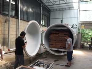 <strong>Radio</strong> <strong>Frequency</strong> Vacuum Chamber <strong>for</strong> Wood Drying 4.5 m&sup3; High <strong>Frequency</strong> Vacuum Wood Drying Kiln <strong>Machine</strong> - Product Image 2